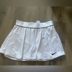White tennis skort